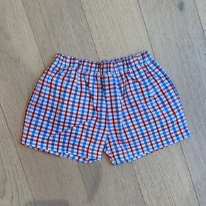 The Beaufort Bonnet Company Red and Blue Plaid Shorts